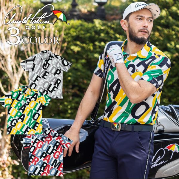 RALPH LAUREN 開襟シャツ アーノルドパーマー 総柄 ゴルフ RALPH LAUREN 開襟シャツ アーノルドパーマー 総柄 ゴルフ