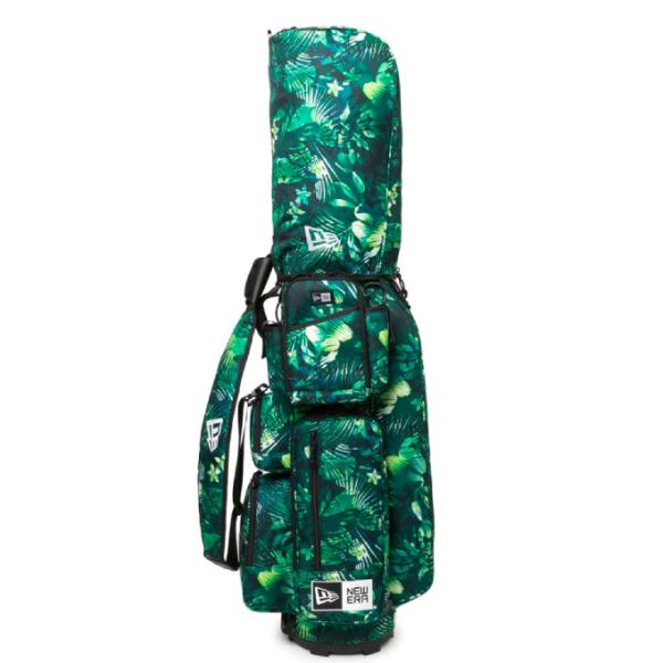 NEW ERA（ニューエラ） キャディバッグ メンズ ボタニカル × ホワイト