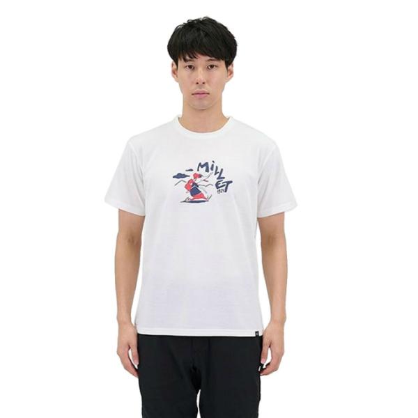 ミレー MILLET Tシャツ 半袖 メンズ ハッピー トレック Tシャツ ショートスリーブ MIV02006 6584 :0000001112573:ヒマラヤ !店 通販 MILLET ミレー メンズ ハッピー トレック Tシャツ ショートスリーブ MIV02006 半袖 吸汗 速乾