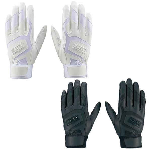 コストパフォーマンスに優れた高校野球ルール対応モデルバッティンググラブのシングルベルト仕様。■カラー：1100(ホワイト)、1900(ブラック)■サイズ：S、M、L、JM、JL■素材：甲側/合成皮革掌側、当て革/合成皮革(エンボス加工)■原...