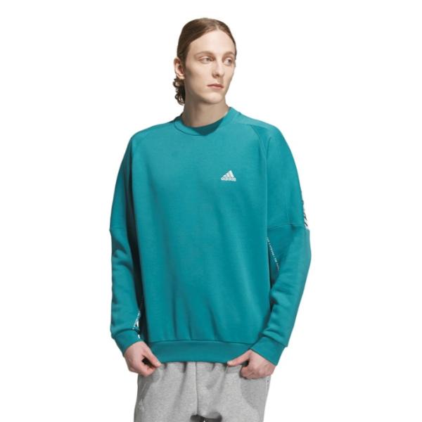 adidas（アディダス） スウェットトレーナー メンズ WORD 裏起毛クルー