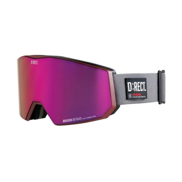 ディレクト D:RECT スキー スノーボードゴーグル メンズ DREIECK