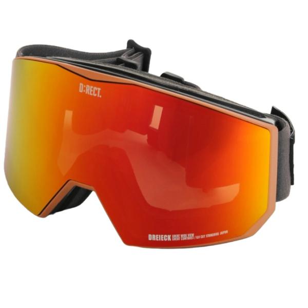 ■カラー：MT.BK/GRN■特徴：GREAT WIDE VIEWGREAT CONTRAST超広角視野FRAME COL./MATBK/ORANGELENS COL./BROWN.D+RD検索ワード：スキーゴーグル スノボゴーグル スノボ...