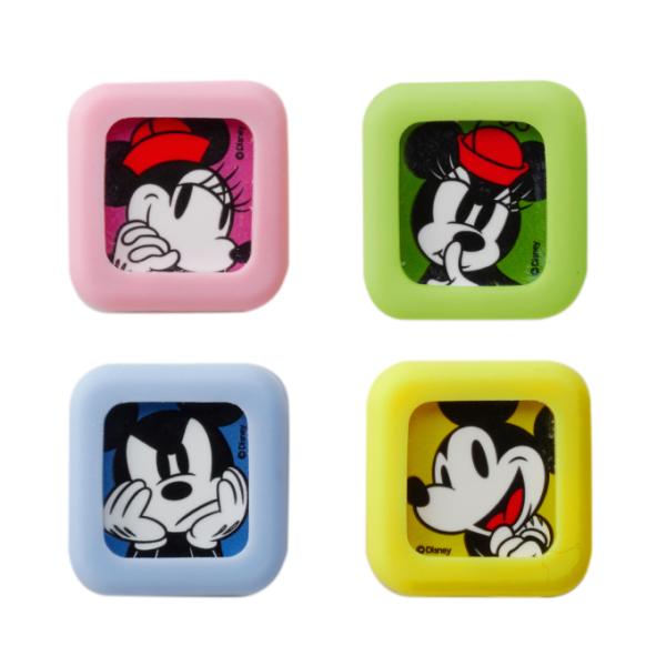 ミッキーで2種類、ミニーで2種類の計4種類。あなたの手元でミッキー、ミニーがあなただけに応援のエールを送っています。■カラー：BL ( ブルー 110 )YE ( イエロー 072 )GR ( グリーン 085 )PK ( ピンク 000 ...