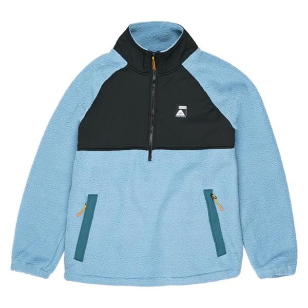 ポーラー POLER スキー スノーボード フリース メンズ CAMP SHERPA ANORAK 233APM6104-WASHE