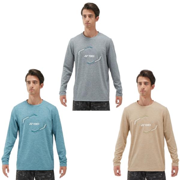 YONEX 長袖Tシャツ Lサイズ テニス バドミントン ヨネックス(YONEX) テニスウェア バドミントンウェア Tシャツ 長袖