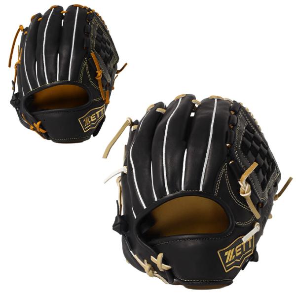 燕夏準 セット 野球 ゼット 軟式 キャッチャーミット プロステイタス オーダー