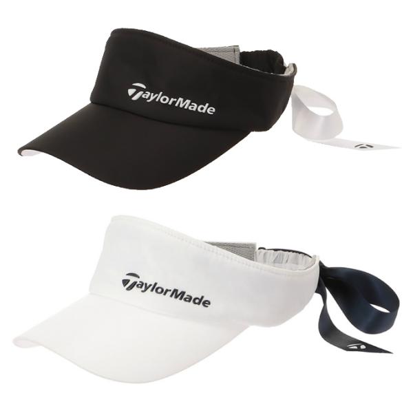 TaylorMade ブラック バイザー リボン付き tj056spec8.jpg