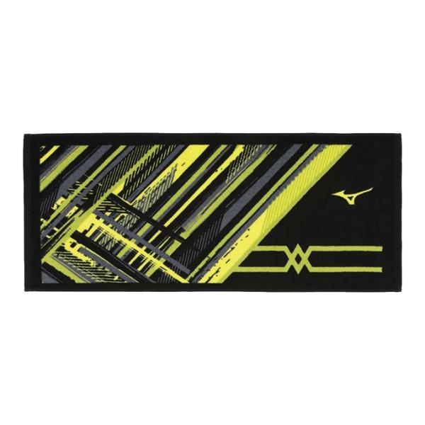 良質の国産タオル、今治製フェイスタオル。総パイル仕様でしっかり吸水し、綿100％で肌触りも良好。スポーツシーンにマッチするMCラインのグラフィックプリントが特徴で、箱入りでプレゼントにもおすすめです。■カラー：95( ブラック×セーフティイ...