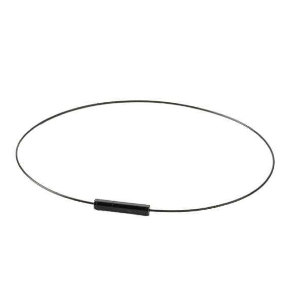 シンプルでスタイリッシュなスポーツネックレス■カラー：BK/BK■サイズ：43cm検索ワード：健康グッズ ネックレス 疲労回復