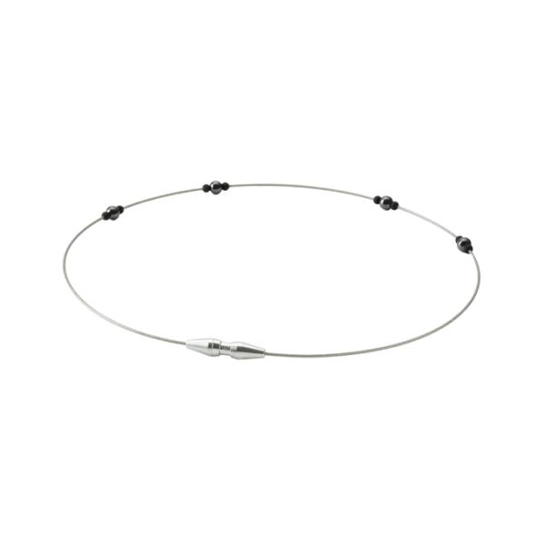 機能性とデザイン性を兼ね備えたスタイリッシュな磁気ネックレス■カラー：SV■サイズ：50cm検索ワード：健康グッズ ブレスレット 疲労回復