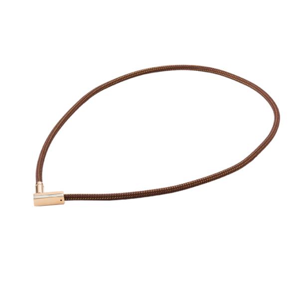 印象を磨き上げるアシンメトリー■カラー：PKGD/SV■サイズ：40cm検索ワード：健康グッズ ブレスレット 疲労回復