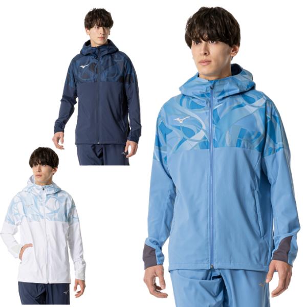 ミズノ MUGENPACK スポーツウェア ストレッチクロスフーディ ジャケット メンズ レディース 32MCB503 クロスウェア MIZUNO ムゲンパック ムゲンパック himaraya_0000001168362