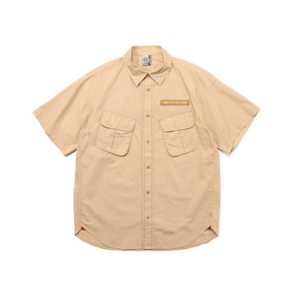 CHUMS（チャムス） 半袖シャツ メンズ レイトンオーバーサイズド
