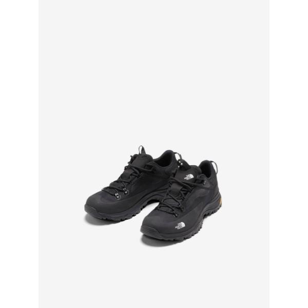 春夏秋の3シーズンの低山ハイキングや日帰り登山におすすめする、ローカットの防水トレッキングシューズです。■カラー：KK(TNFブラック×TNFブラック)■サイズ：25.0cm〜28.5cm■重量：478g(7インチ)■素材：アッパー/Hyd...