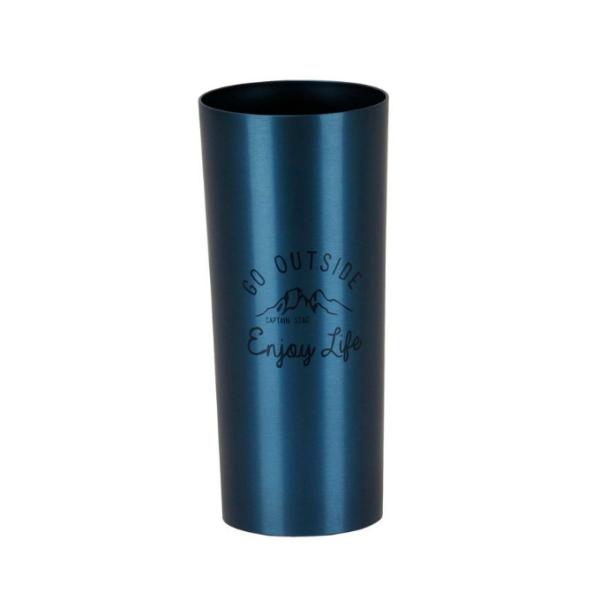 冷たさダイレクト！スタイリッシュなスリムアルミ製タンブラー。軽量で持ち運びにも便利。スタッキング可能。■カラー：ブルー■サイズ ( 約 ) ：外径68×高さ155mm※製品によって仕上りサイズに多少の誤差がありますのでご了承下さい。■容量 ...