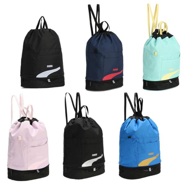 プーマならではのスタイリッシュなデザインが魅力の2ルームスイムバッグ。メインコンパートメントの底にジップ開閉のコンパートメントを配置しているので、収納力もバツグンです。二重のショルダーストラップがドローコードの役割を果たし、スムーズな開閉が...