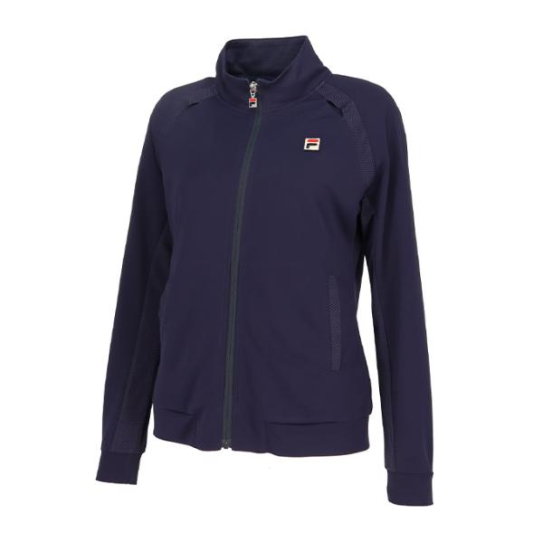 フィラ　テニスウェア　ウインドジャケット　トラックジャケット　XL 紺　新品 FILA フィラ テニスウェア ジャケット レディース トラック