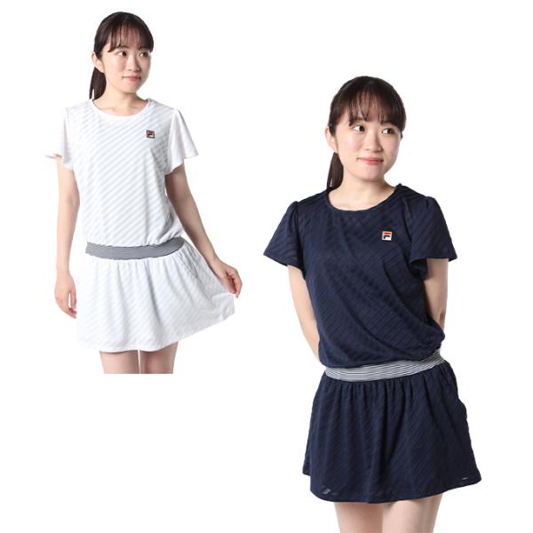 FILA（フィラ） テニスウェア バドミントンウェア Tシャツ 半袖