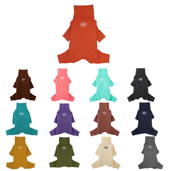 愛犬を守る魔法のインナーウェアー抜け毛防止や皮膚トラブルや術後の傷口保護にも活用出来ます。■カラー:GRAYORANGECHOCOLATEPINK BEIGENAVYMUSTARDKHAKITURQUOISEIVORYPURPLEMINTB...