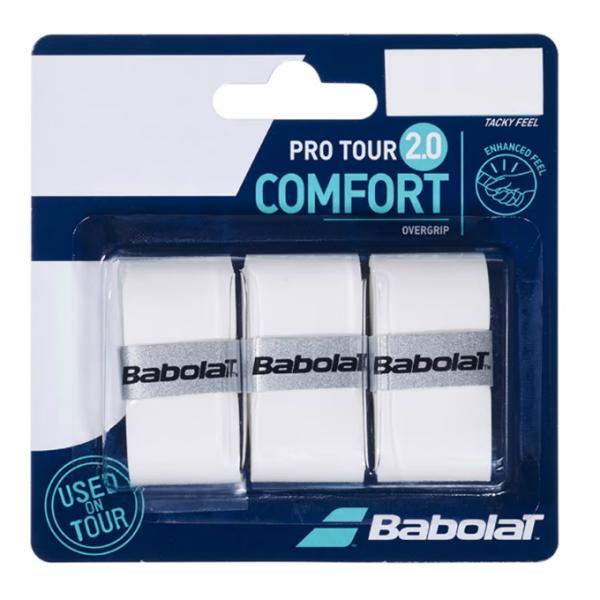 優れた耐久性としっとりとした感覚は、プロのために開発されたウェットタイプのオーバーグリップ。■カラー：WH( ホワイト )■種類：コンフォート■吸収率：4/5■厚み：0.6 mm■粘着性：粘着性■長さ：110 cm■重さ：5 g■生産国：台...