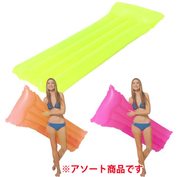 ■サイズ：183*76■特徴：エアーマットマット上部は枕型修理用パッチ付属梱包内容/マット1個■原産国：中国■素材：塩化ビニル樹脂 ( 非フタル酸系可塑剤使用 ) 検索ワード：浮き輪 うきわ フロート