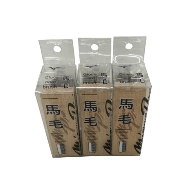 グラブのお手入れに■サイズ：約 縦32mm × 横97mm × 高さ36mm■素材：天然木、馬毛■原産国：中国検索ワード：野球 ソフトボール お手入れ メンテナンス用品 グラブ磨き グラブみがき