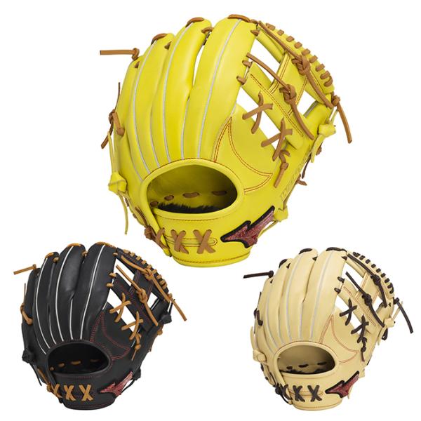 MIZUNO（ミズノ） 野球 一般軟式グローブ 内野手 メンズ WILLDRIVE RED