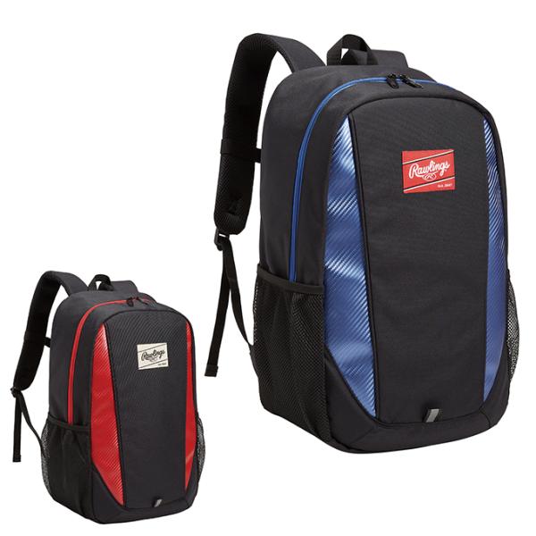 ■カラー：BK/レッド、BK/ブルー■サイズ：W31cm × H47cm × D20cm※製品によって仕上りサイズに多少の誤差がありますのでご了承下さい■容量：30L■素材：ポリエステル PU合皮■原産国：中国■特長：・30L容量のジュニア...