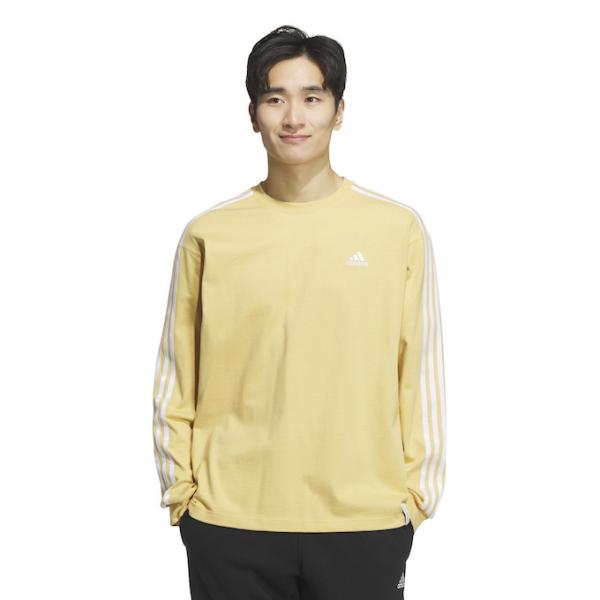 adidas（アディダス） Tシャツ 長袖 メンズ エッセンシャルズ プラス