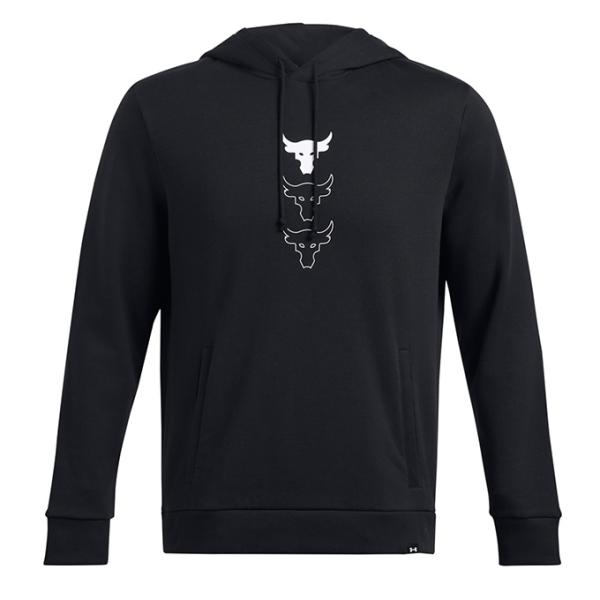 アンダーアーマー スウェットパーカー メンズ UAプロジェクトロック ライバルフリース フーディー ライフスタイル MEN 1386874-001 UNDER ARMOUR