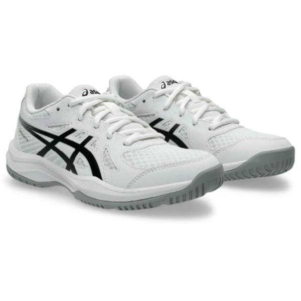 アシックス バレーシューズ ジュニア アップコート6 UPCOURT 6 GS 1074A045-101 asics キッズ 白 ホワイト