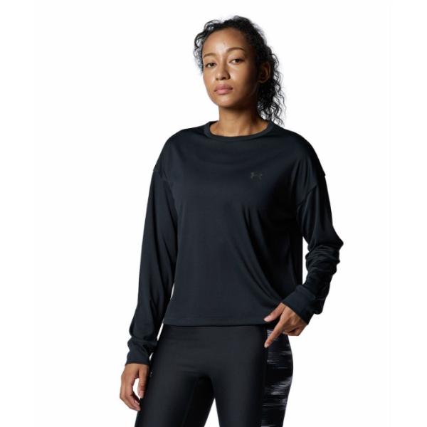 アンダーアーマー Tシャツ 長袖 レディース Tech UVカット長袖機能Tシャツ 1388185-001 UNDER ARMOUR