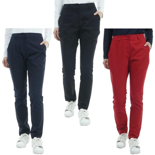 トミーヒルフィガーゴルフ   GOLF ゴルフウェア ロングパンツ レディース ストレッチツイルパンツ THLA470 TOMMY HILFIGER GOLF（トミー ヒルフィガー ゴルフ） ゴルフウェア
