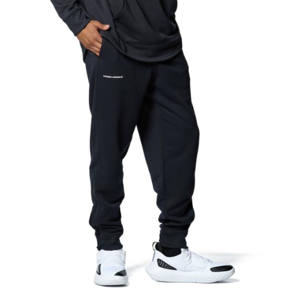 アンダーアーマー スウェットパンツ メンズ UAロングショット スウェット ジョガーパンツ 1388353-001 UNDER ARMOUR