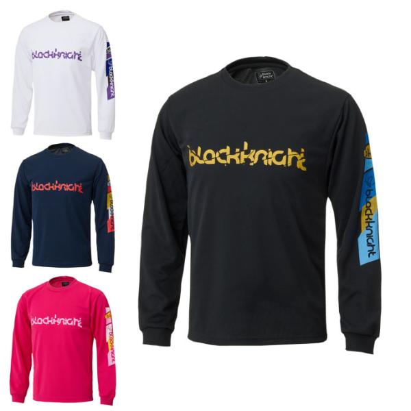 ブラック ナイト Black knight バドミントンウェア Tシャツ 長袖