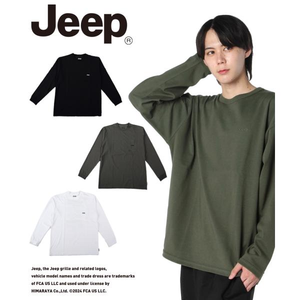 Jeep（ジープ） Jeep Tシャツ 長袖 ロンT ロングスリーブ メンズ