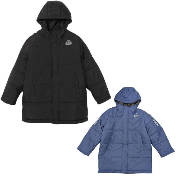 Kappa（カッパ） ベンチコート ジュニア キッズ 130-160cm 中綿ハーフ