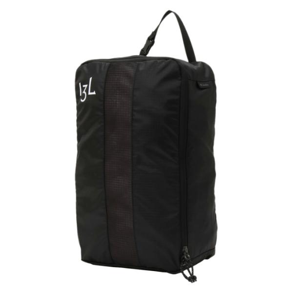 ハイカットのシューズも収納できる万能シューズケース■カラー：BK / 010 ( Black )■素材：70D R / S ( ナイロン 100% )■サイズ(実寸サイズ)：高さ / 35.5cm × 幅 / 21cm × 奥行 / 13....