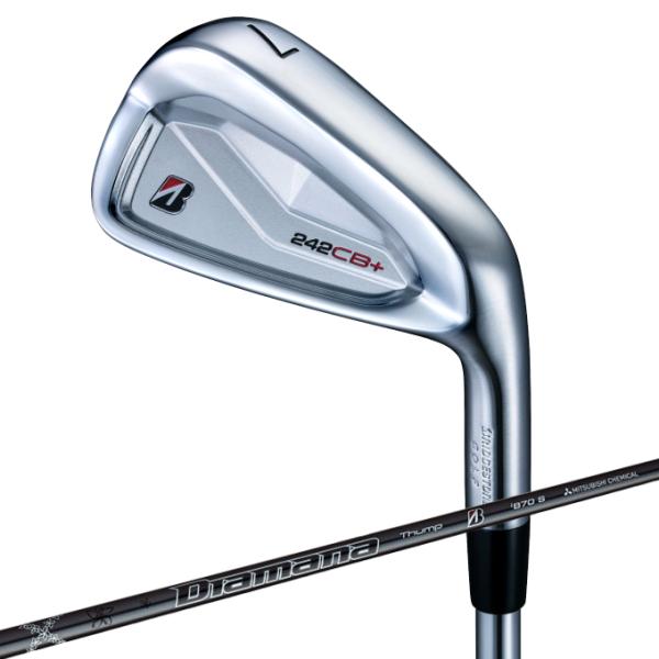 ブリヂストンゴルフ BRIDGESTONE GOLF ゴルフクラブ アイアンセット 6本組 メンズ 242CB+ IRON シャフト Diamana Thump iB70 BRIDGESTONE GOLF ブリヂストンゴルフ ゴルフクラブ アイアンセット 6