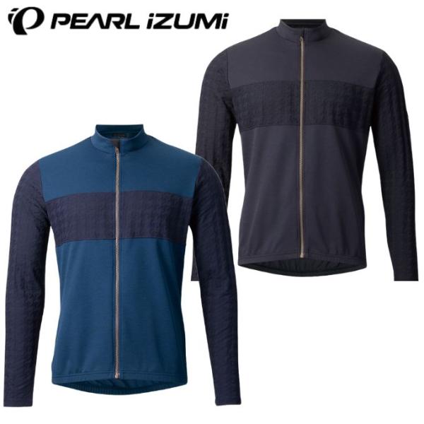パールイズミ(Pearl Izumi) 自転車 ウェア メンズ ジップアップ スタンド シャツ 9330-BL 【ご自宅配送限定】‥