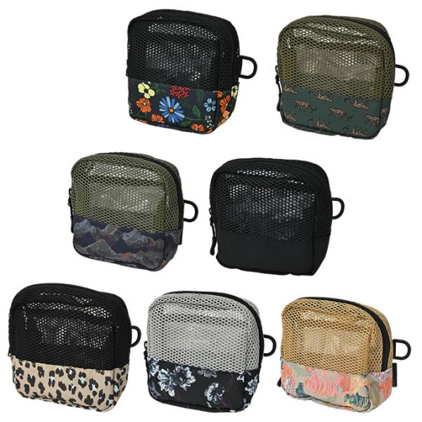 通気性の良いメッシュのポーチが登場。メッシュが二重構造になっており、細かいものも落ちにくく、コスメ用品や小型のトイレタリーを縦型に収納可能。中にポケットが付いているので、PCなどのガジェットポーチとしても汎用性の高いサイズになっています。■...