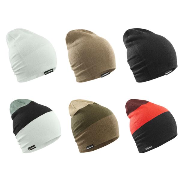 ☆サロモン ニット帽 メンズ レディース ユニセックス ビーニー FLATSPIN REVERSIBLE salomon