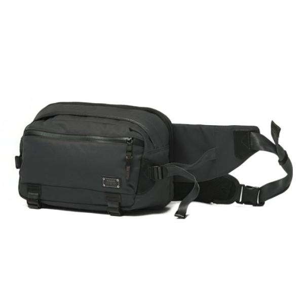 アッソブ AS2OV ウエストバッグ メンズ レディース CORDURA DOBBY 305D WAIST BAG L BLACK 061402-10 AS2OV（アッソブ） ウエストバッグ メンズ レディース CORDURA DOBBY