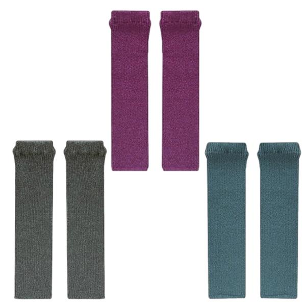 ■カラー：04鉛色、65深青緑、79赤紫■サイズ：FREE (長さ/約24cm-約28cm)■パッケージサイズ：H 27/W 9/D 3（cm）■組成：シルク91%、ポリエステル7%、ポリウレタン1%、ナイロン1%検索ワード：レッグカバー