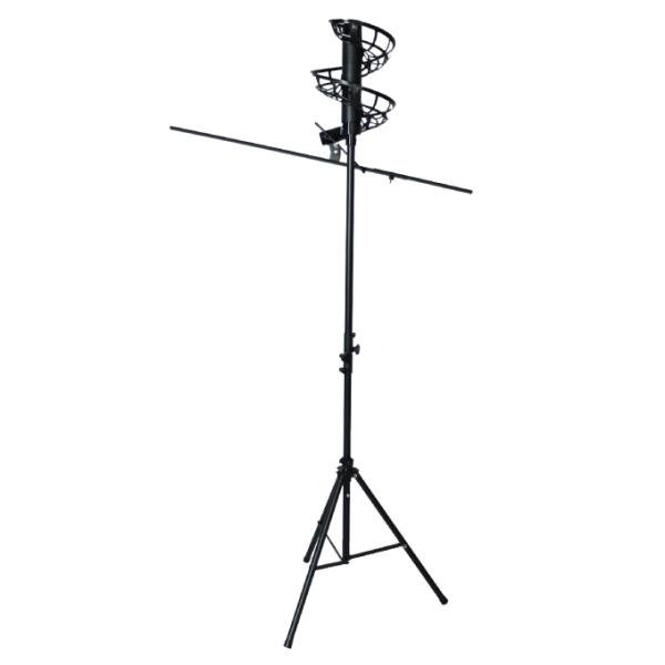 マシンを使うとなると、電気を使います。電池の準備や、アダプターのコンセント準備等、手間が掛かります。『テニスパートナー・球出し』は、電気を一切使わずに、連続球出し！いつでもどこでも、1人で練習が出来る優れもの！■サイズ：幅/60 x 奥行/...