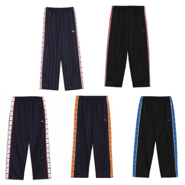 プーマ スポーツウェア ジャージ ロングパンツ メンズ SHADOW STRIPE ニットパンツ 527755 PUMA