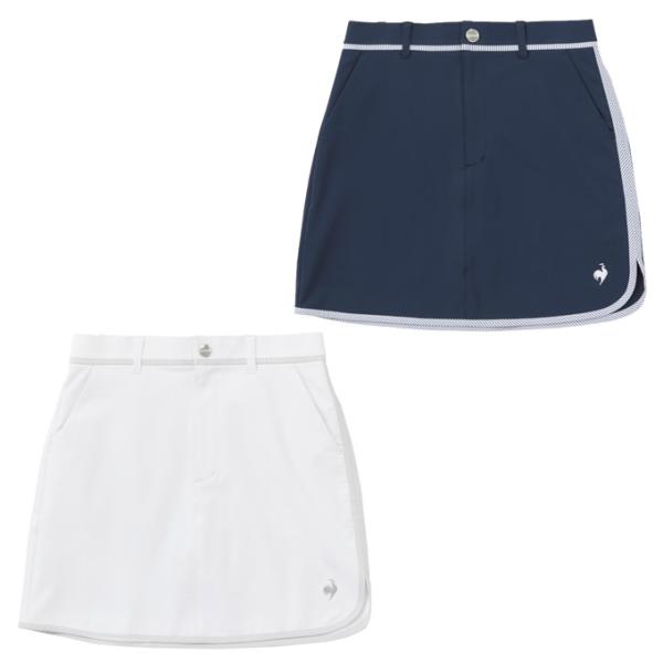 ルコックスポルティフ(lecoqsportif)ゴルフウェア 冷感 スカート LG5SSK04L WH00(Lady’s) le coq sportif（ルコックスポルティフ） ゴルフウェア スカート