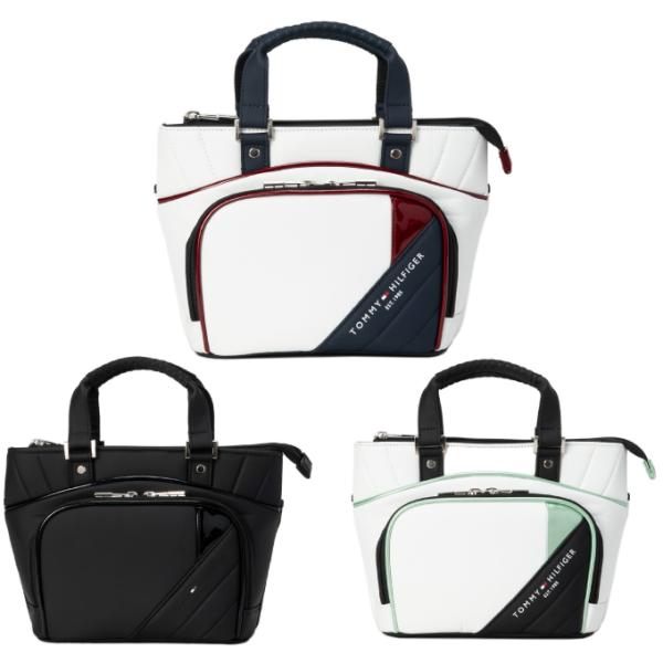 新品 トミーヒルフィガーゴルフ カートバッグ THMG5ST2 ブラック TOMMY HILFIGER GOLF（トミー ヒルフィガー ゴルフ） カートバッグ