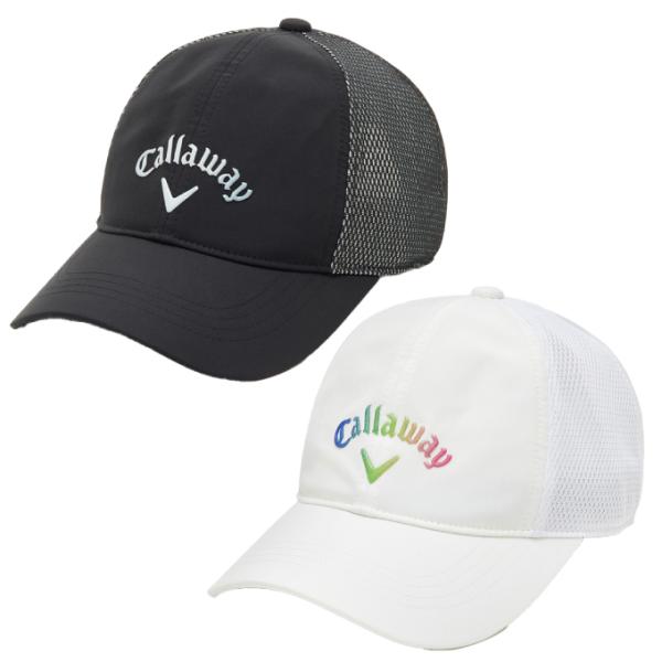 フロントのロゴが春夏の爽やかなイメージにぴったりのグラデーション仕様になったメッシュキャップ。バックスピンドル仕様なので、簡単にサイズ調整が可能です。■カラー：1010 ( ブラック )1030 ( ホワイト )■サイズ：FR ( 頭頂から...